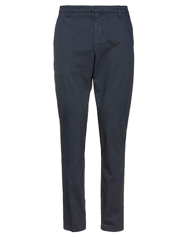 DONDUP Casual trouser Midnight blue 63% Cotton, 17% Polyester, 17% Polyamide, 3% Elastane