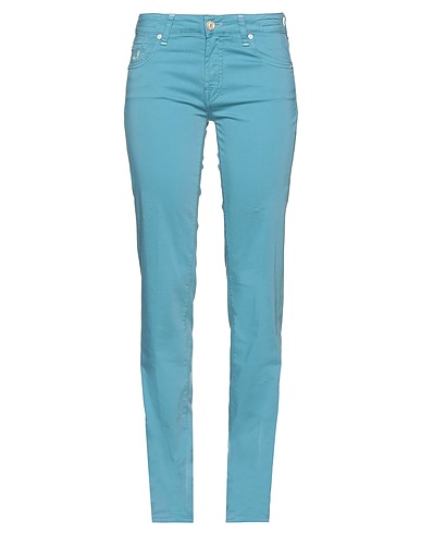 JACOB COHЁN | Pastel blue Women‘s Casual Pants | YOOX