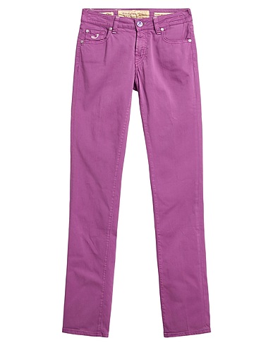JACOB COHЁN Casual pants Mauve 97% Cotton, 3% Elastane