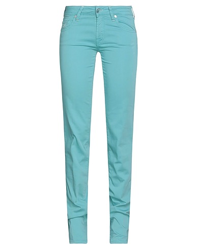 JACOB COHЁN Pantalone Turchese 97% Cotone, 3% Elastan