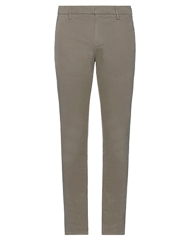 DONDUP Casual trouser Sage green 98% Cotton, 2% Elastane