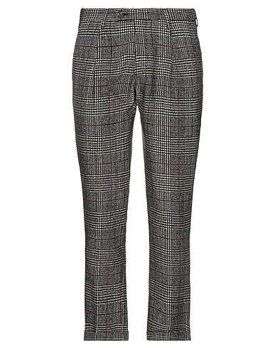 MICHAEL COAL Casual trouser Brown 40% Acrylic, 38% Cotton, 15% Wool, 7% Nylon
