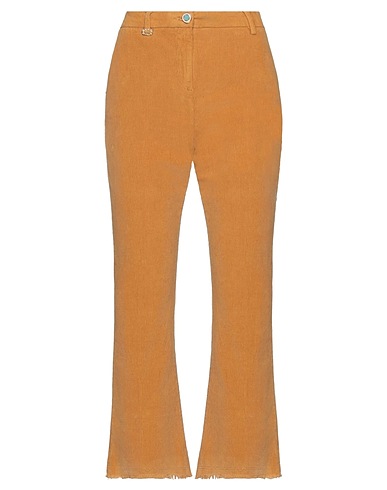 WHITE SAND Pantalone Giallo ocra 97% Cotone, 3% Elastan
