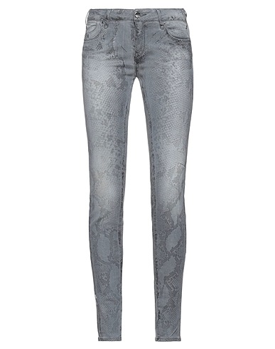 TRAMAROSSA Casual pants Light grey 90% Cotton, 6% Polyethylene, 4% Elastane