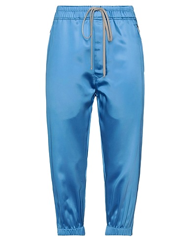 RICK OWENS Casual trouser Pastel blue 61% Acetate, 39% Polyamide