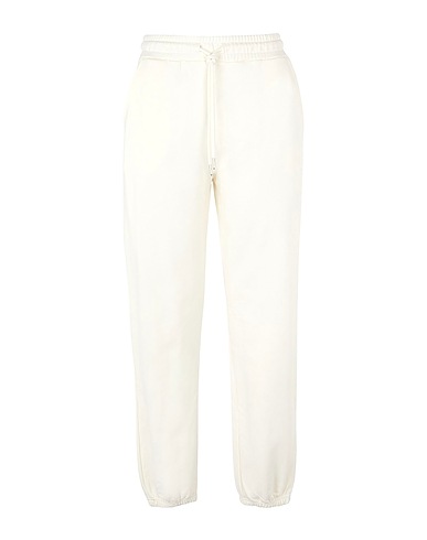 8 by YOOX Casual pants ORGANIC JERSEY PULL-ON SWEATPANTS
 Ivory 100% Organic cotton