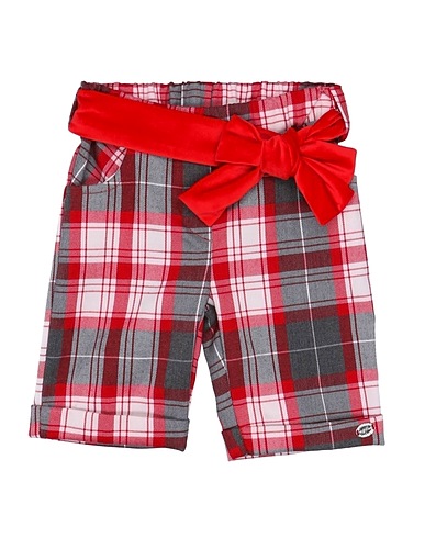 BYBLOS Shorts & Bermuda Grey 95% Polyester, 5% Elastane