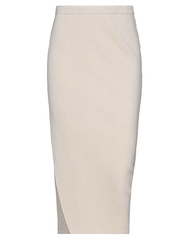 THEORY Midi skirt Beige 93% Wool, 6% Polyester, 1% Other Fibres