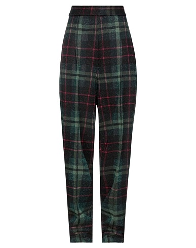 CIRCUS HOTEL Casual pants Green 70% Viscose, 30% Polyester