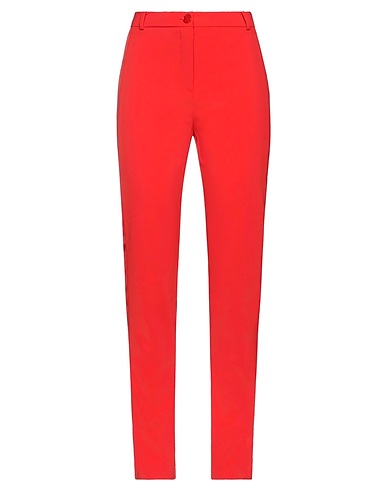 PATRIZIA PEPE Casual pants Red 97% Polyester, 3% Elastane