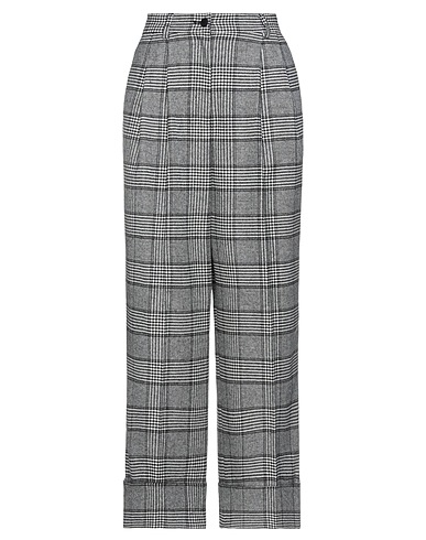 DOLCE&GABBANA Casual trouser Black 35% Wool, 33% Polyester, 28% Acrylic, 3% Other Fibres, 1% Elastane