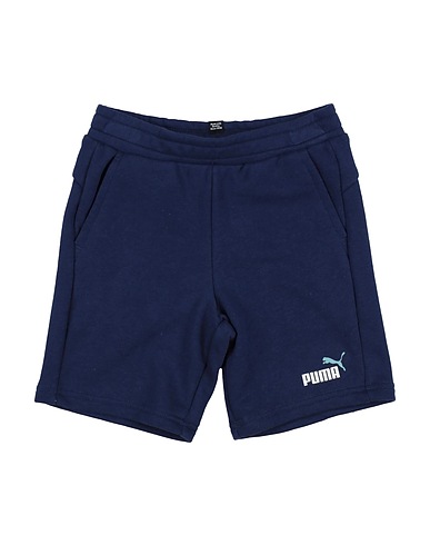PUMA Pantalon en molleton ESS+ 2 Col Shorts TR
 Bleu 68% Coton, 32% Polyester
