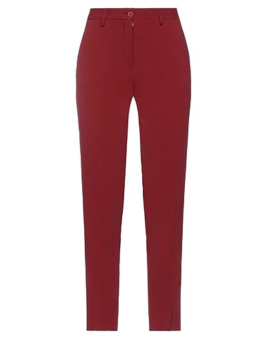 BRIAN DALES Pantalone Mattone 66% Acetato, 31% Viscosa, 3% Elastan