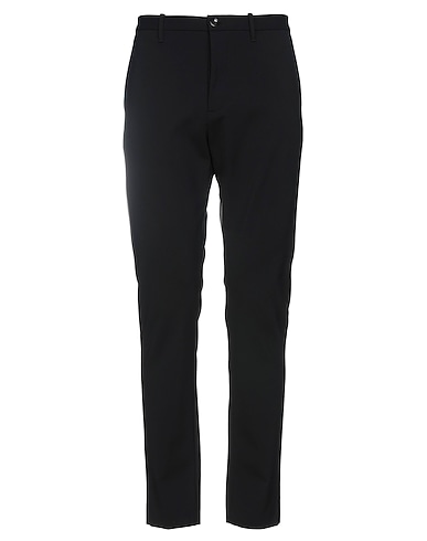 NINE IN THE MORNING Casual trouser Black 64% Wool, 28% Polyamide, 8% Elastane