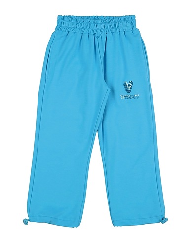 LOVE THERAPY Casual trouser Azure 94% Cotton, 6% Elastane