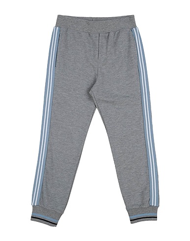MONNALISA Casual trouser Light grey 100% Cotton