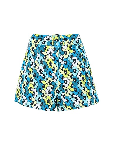 MICHAEL MICHAEL KORS Shorts & Bermuda HIGH WAIST SHORTS W BELT
 Turquoise 100% Hemp
