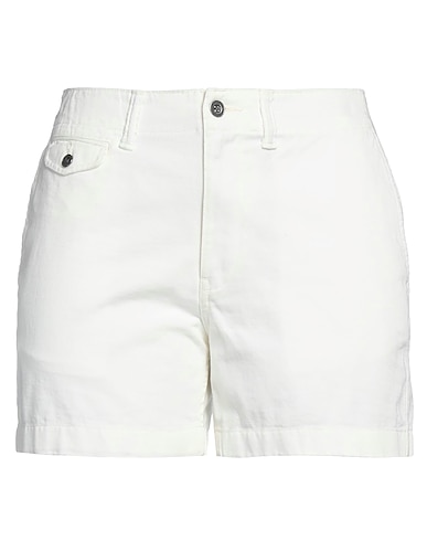 POLO RALPH LAUREN Shorts & Bermuda COTTON CHINO SHORT
 Avorio 100% Cotone