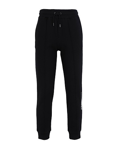 KARL LAGERFELD Casual trouser LOUNGE ATHLEISURE SWEATPANTS
 Black 100% Cotton