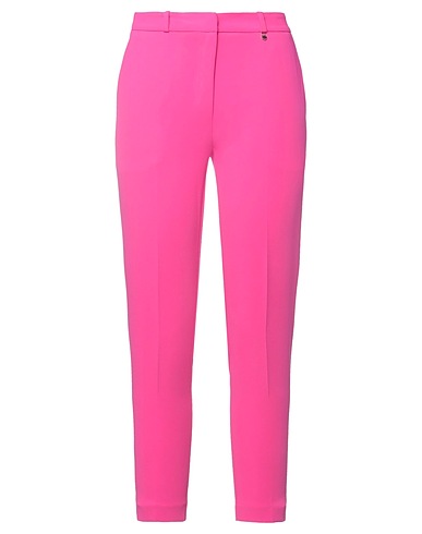 ANNARITA N Casual trouser Fuchsia 95% Polyester, 5% Elastane