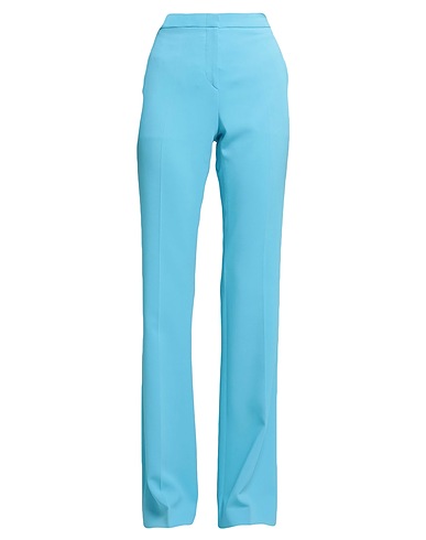 MOSCHINO Casual pants Azure 97% Viscose, 3% Elastane