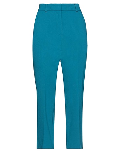 TWINSET Pantalone Verde petrolio 68% Viscosa, 27% Poliammide, 5% Elastan