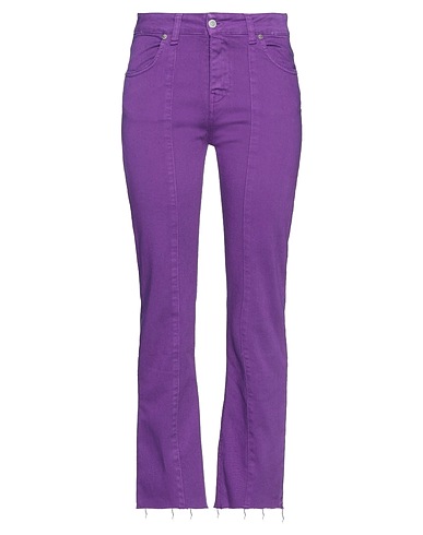ANIYE BY Bootcut Jeans Purple 97% Cotton, 3% Elastane