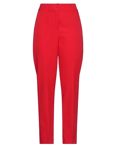 BLUMARINE Casual pants Red 88% Polyester, 12% Elastane