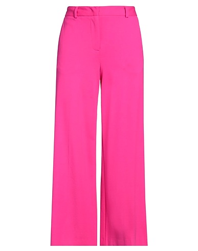 LIVIANA CONTI Casual pants Fuchsia 68% Viscose, 27% Polyamide, 5% Elastane