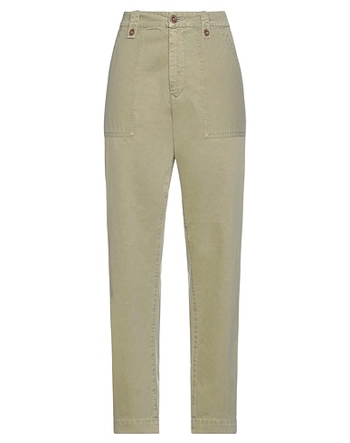 BELSTAFF Pantalone Verde militare 100% Cotone