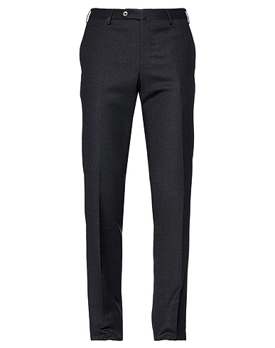 PT Torino Casual trouser Charcoal 98% Virgin Wool, 2% Elastane