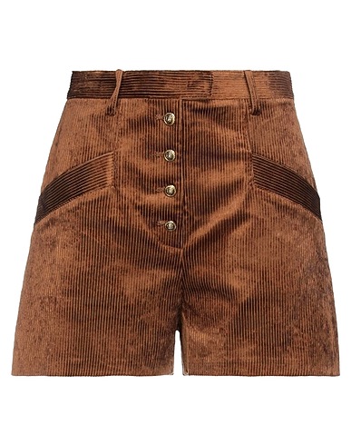 PINKO Shorts & Bermuda Camel 50% Viscose, 48% Cotton, 2% Elastane