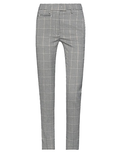 DONDUP Casual trouser White 63% Polyester, 33% Viscose, 2% Metal, 2% Elastane