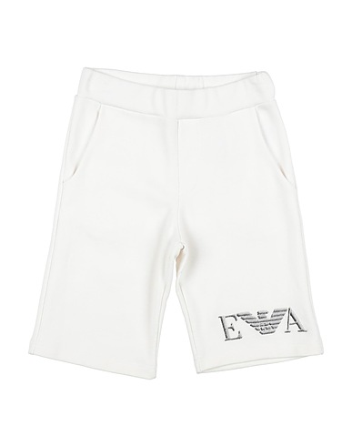 EMPORIO ARMANI Pantalone felpa Bianco 50% Cotone, 50% Modal