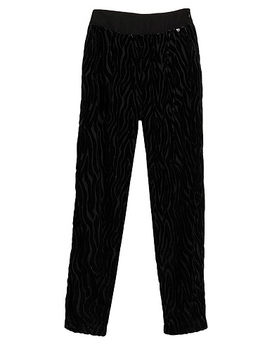 MY TWIN TWINSET Pantalone Nero 60% Poliestere, 40% Fibra di metallo