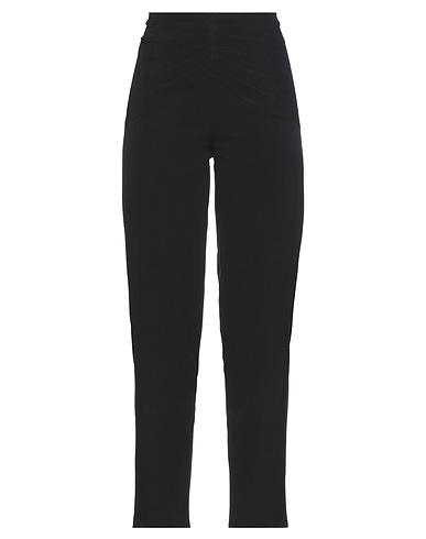 ACTUALEE パンツ ブラック ポリエステル 89% / ポリウレタン 11%