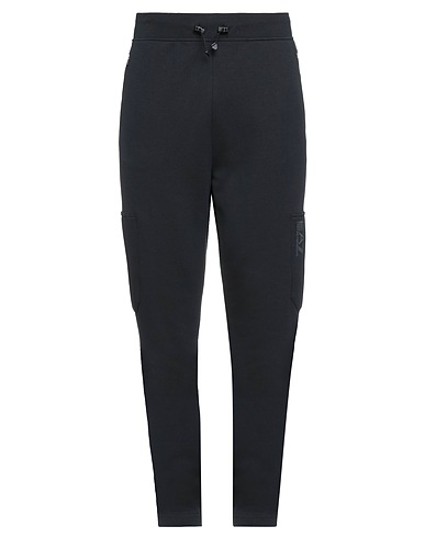 EA7 Casual trouser Black 51% Cotton, 49% Polyester