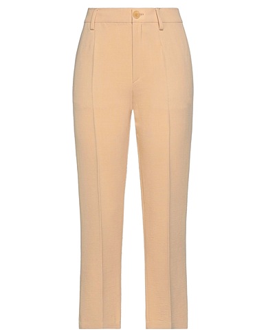 FORTE_FORTE Pantalone Sabbia 60% Viscosa, 40% Lana Vergine