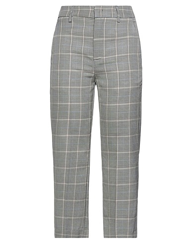 DONDUP Casual pants Grey 53% Viscose, 47% Virgin Wool