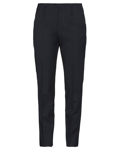 ELISA SARTORE Casual trouser Midnight blue 53% Polyester, 43% Wool, 4% Elastane