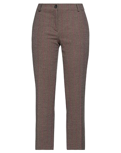 SEMICOUTURE Casual pants Camel 68% Polyester, 29% Viscose, 3% Elastane