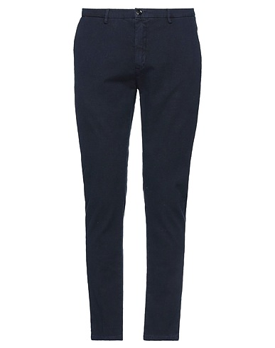 YAN SIMMON Casual trouser Midnight blue 98% Cotton, 2% Elastane