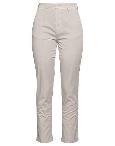 PENCE Casual trouser Beige 98% Cotton, 2% Elastane