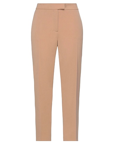CLIPS Pantalone Cammello 70% Poliestere, 24% Viscosa, 6% Elastan