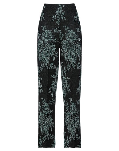 CIRCUS HOTEL Pantalone Nero 70% Viscosa, 30% Poliestere