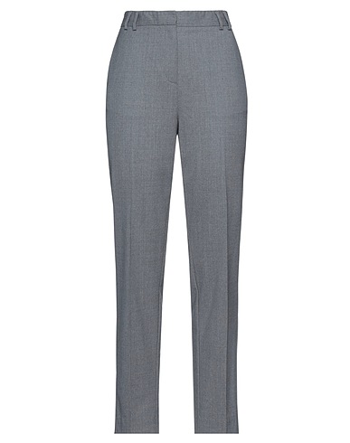 BALLANTYNE Casual trouser Grey 95% Virgin Wool, 5% Elastane