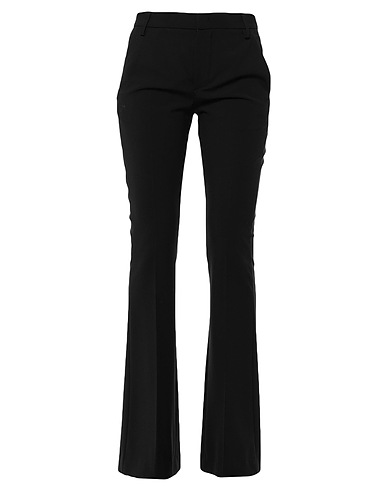 DONDUP Casual pants Black 53% Polyester, 43% Virgin Wool, 4% Elastane