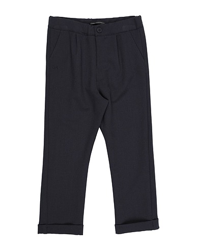 DANIELE ALESSANDRINI Casual pants Midnight blue 79% Polyester, 17% Viscose, 4% Elastane