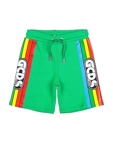 GCDS MINI Shorts & Bermudas Grün 100% Baumwolle