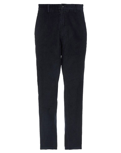 MESSAGERIE Casual pants Midnight blue 100% Cotton